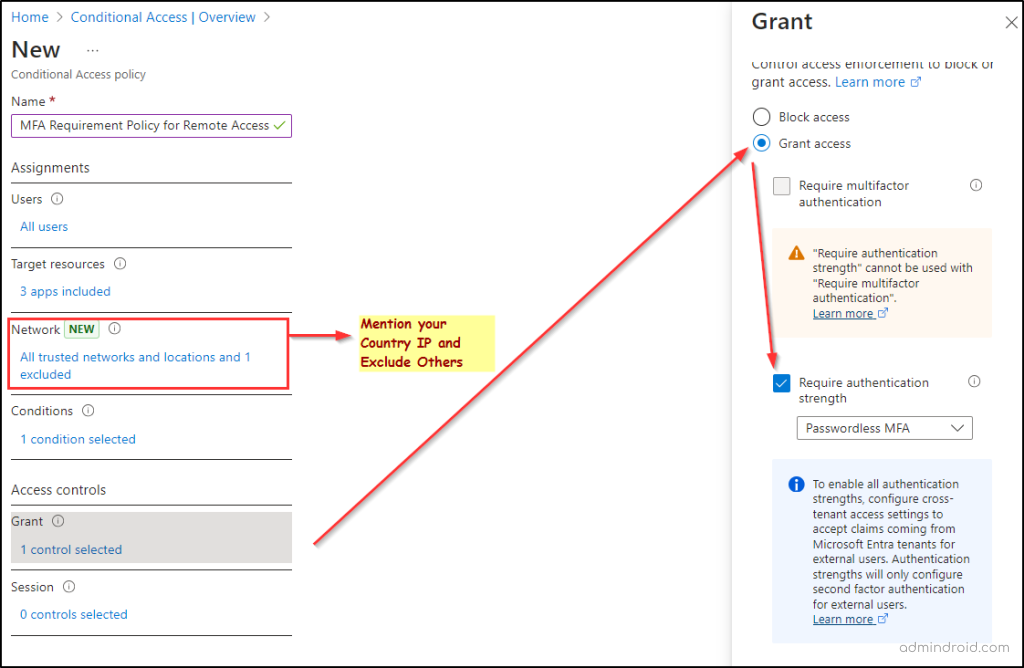 This is one of the steps of enabling MFA via Conditional access in M365 tenants