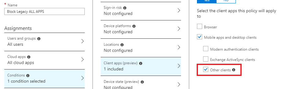 M365 Entra ID Conditiona Access Policy